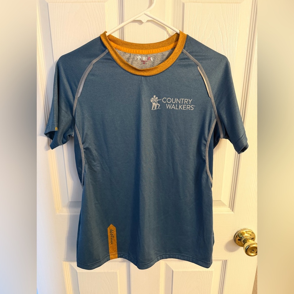 Fivek Technical Shirt Blue and Gold